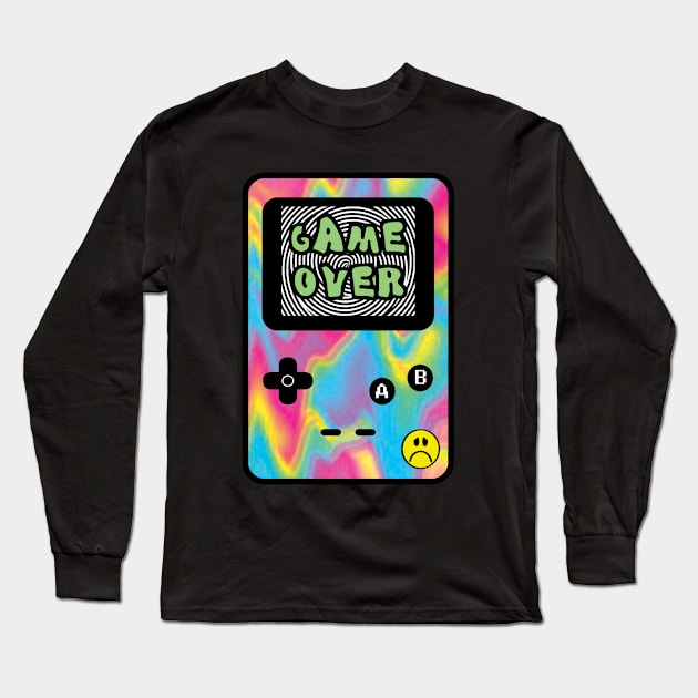 Game Over - Video Game Design Long Sleeve T-Shirt by saif